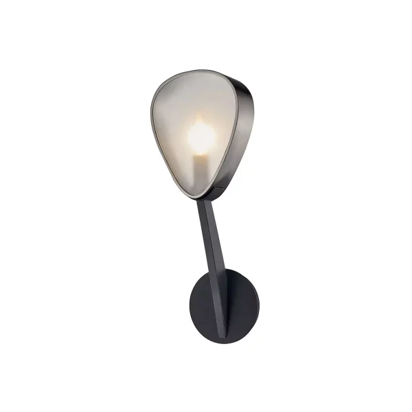Lighting Allisio 1 - Light Sconce in Carbide Black